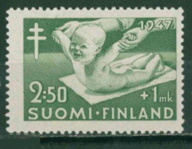 Финляндия 1947  Mi# 341   Дитя   MNН