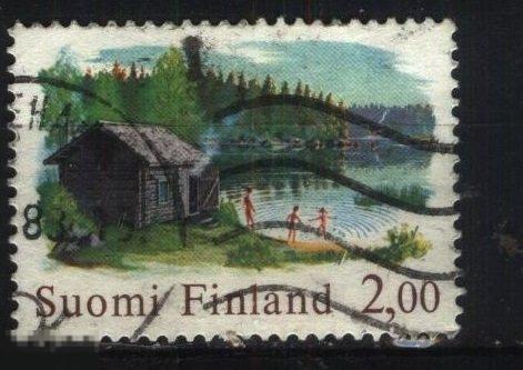 Финляндия 1977 Mi# 810 Сауна у воды а4