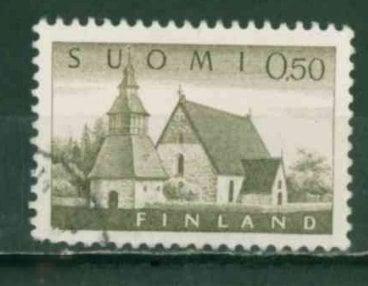 Финляндия 1963  Mi#  564  Кирха da