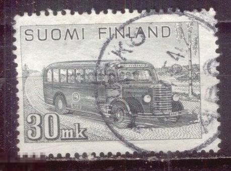 Финляндия 1946 Mi#  330 Автобус гаш da