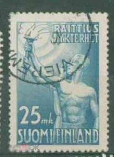 Финляндия 1953  Мi# 416 Борьба с алкоголизмом а3