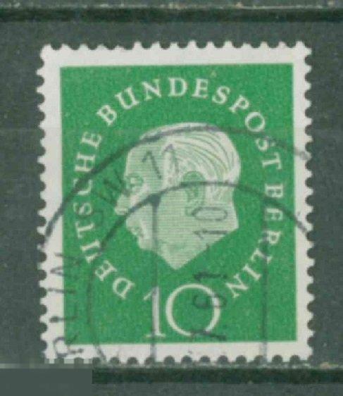 Берлин 1959  Mi# 183 Бундеспрезидент стандарт n