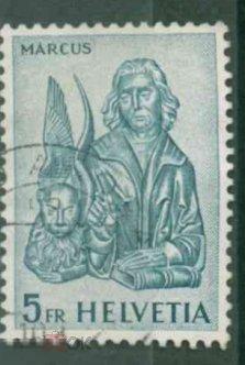 Швейцария 1961 Мi# 739   Евангелист Марк