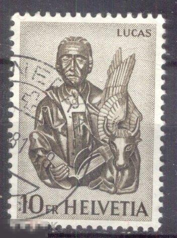 Швейцария 1961 Мi# 740 Евангелист Лука