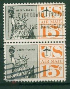 США 1958 Mi# 764 II  стандарт Статуя свободы пара
