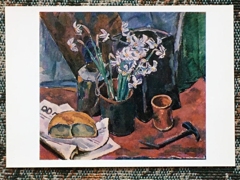 В.К. Тетерин. Натюрморт с нарциссами.