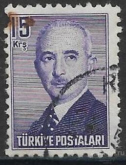 Турция. 1948. Исмет Инёню. СТО.