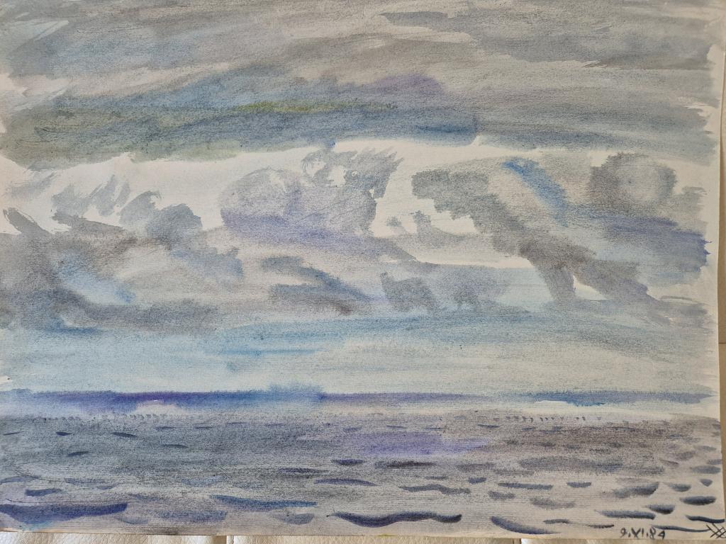 Максимов А.Д. (1930-1992) "Море. Гурзуф"