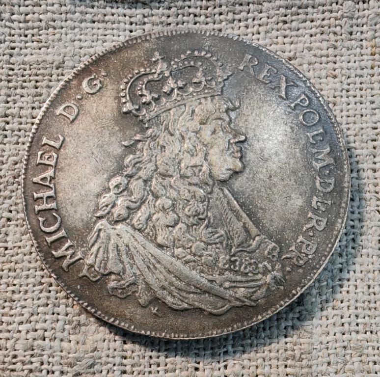 1 Талер 1671 года Польша Михаэль, ( копия редкой монеты ).