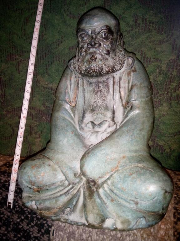 Будда лама гуру Бодхидхарма Дарума бронза