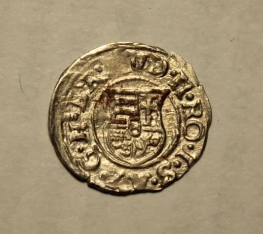 АВСТРИЯ 1 ДЕНАР ( ДЕНАРИЙ) 1589 года. СЕРЕБРО. РЕДКИЙ! ОРИГИНАЛ