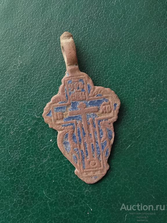 лот №-А-90: нательный крестик