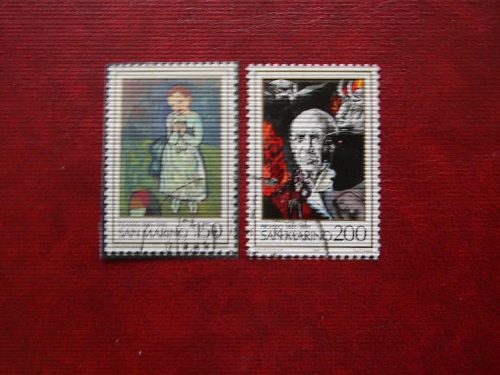 Сан Марино   картины пикассо