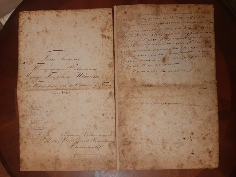 ПЛАН ВЛАДЕНИЯ ТИТУЛЬНОГО СОВЕТНИКА ПО УЛИЦЕ ТУРГЕНЕВСКОЙ ТУЛЫ 1913 Г