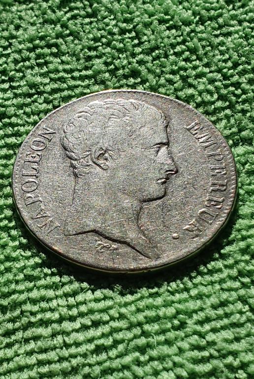 5 франков "Republique Francaise", 1804 год А (AN 13), Франция 1 я империя