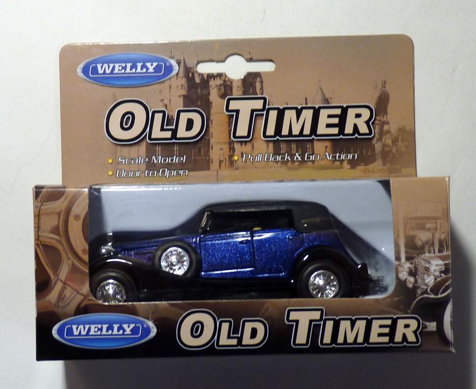 Масштабная модель в коробке 1:43? Welly Old Timer