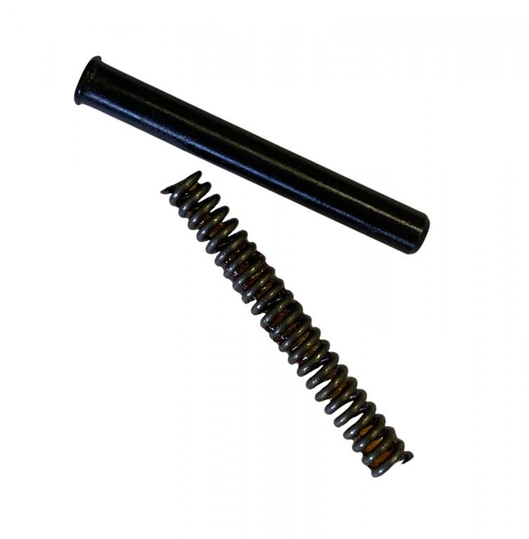 Пружина + ось защелки ствольной коробки ППШ - 41.