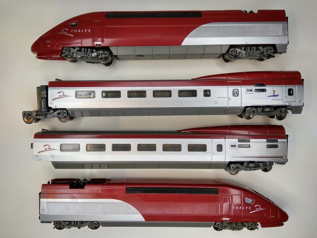 16мм (HO) Mehano Скоростной поезд Thalys