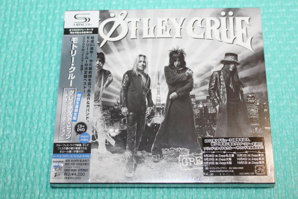 Motley Crue / Greatest Hits 11 / Japan SHM  CD+DVD DeLuxe