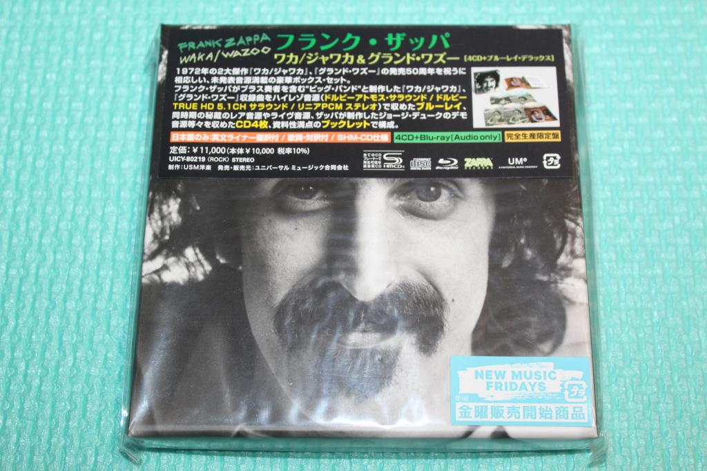 Zappa, Frank / Waka/Jawaka & The Grand Wazoo / Japan SHM  4CD+BLU-RAY BOX