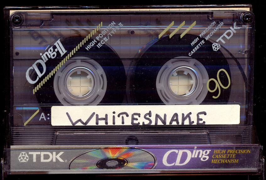 TDK CD-ing II 90 Japan пленка Хром (отл.сост.) WHITESNAKE