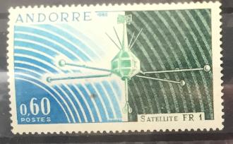 Андора (Фр) космос 1966 M: 197 Спутник связи FR.1