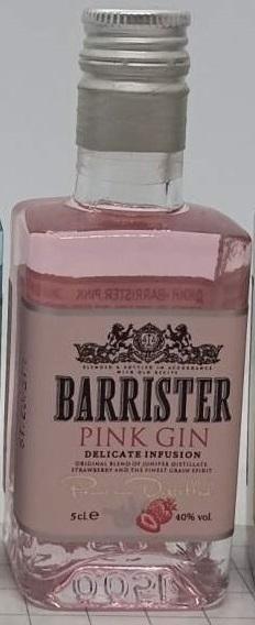 Barrister PINK GIN 5cl E (0081