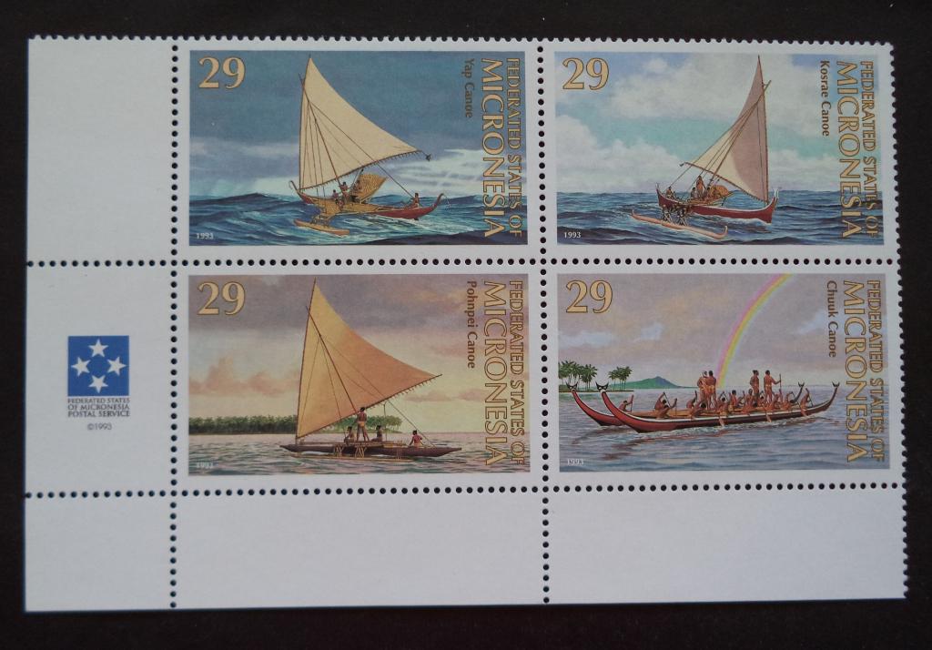 Микронезия 1993 г.  Лодки  **   Л.47
