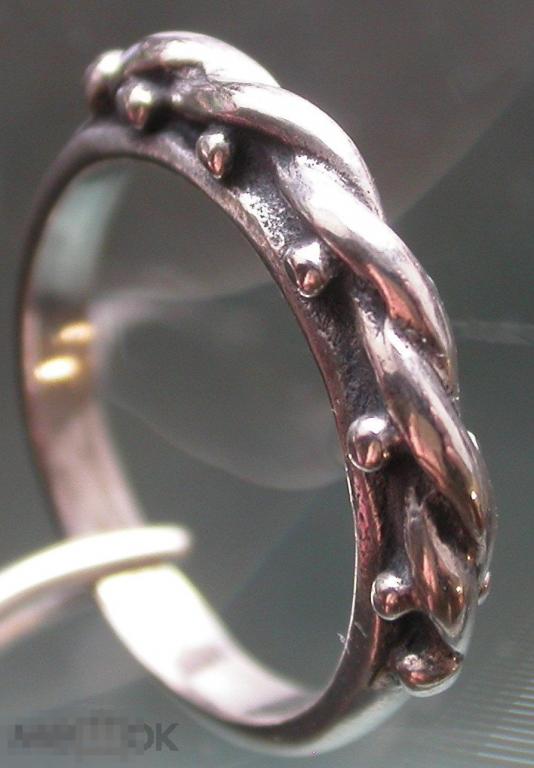 СССР. Серебряное кольцо. 925 проба со звездой. 2.9 гр. Размер 17.