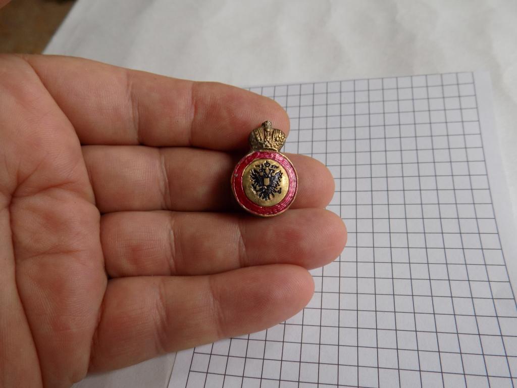 знак отличия ордена Святой Анны для иноверцев (накладка на оружие). Копия