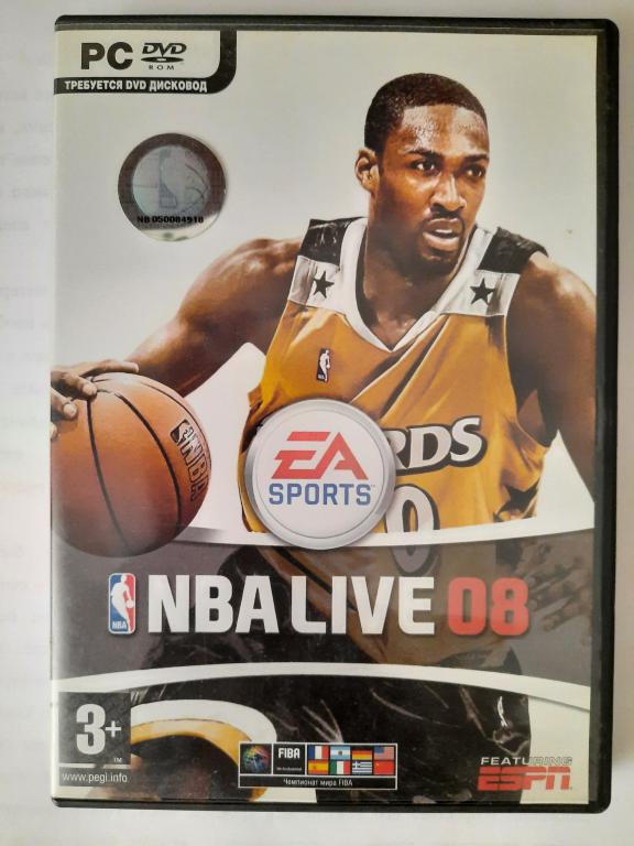 Компьютерная игра. Баскетбол. NBA LIVE 08