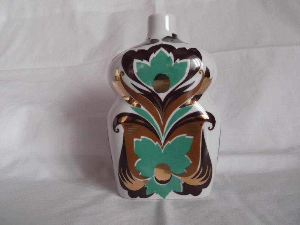 Штоф, Графин, Бутылка, (0,5 л.) Фарфор СССР, Без дефектов!