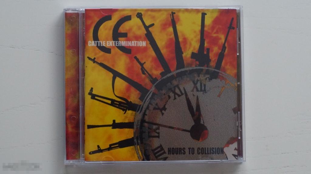 Cattle Extermination "Hours To Collision" CDR Резонанс Music 2007 Grindcore
