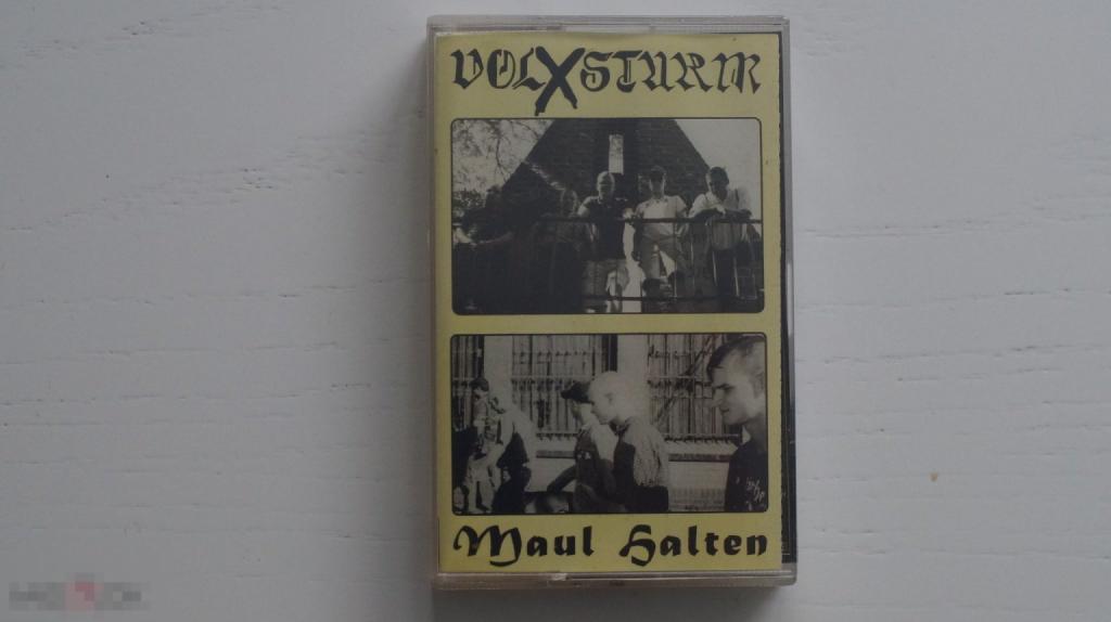 Volxsturm / Maul Halten - split cassette  Neuro Empire  2004 Punk Oi