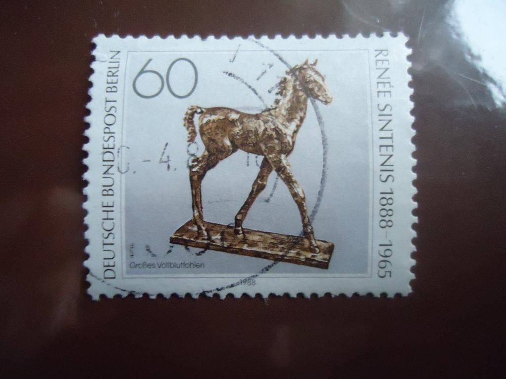 1988 г. ФРГ  Берлин  гаш. без клея.