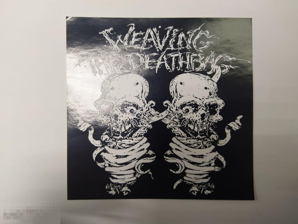 Weaving the Deathbag стикер наклейка