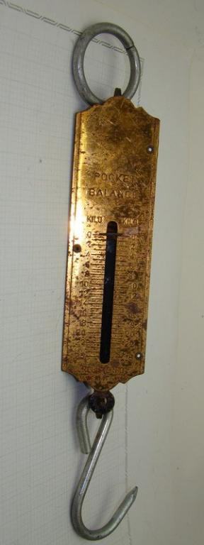 Безмен винтажный весы до 25 кг. PRONTO (Q522)