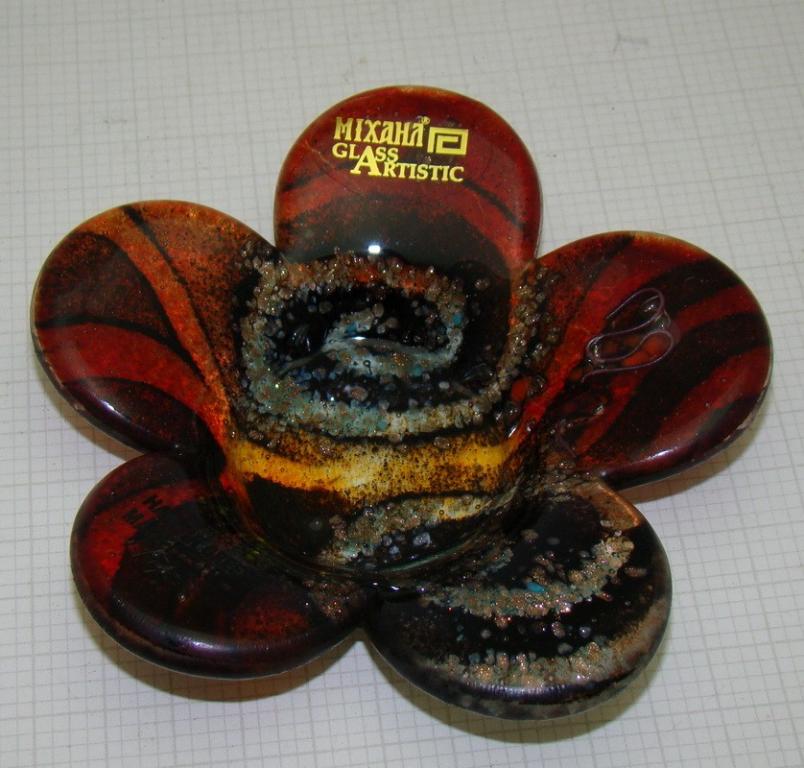 Mixaha glass Artistic подсвечник дизайнерский  (X878)