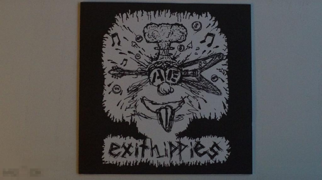 Exithippies "Exithippies" 7" Paank Levyt  2003 Japan punk