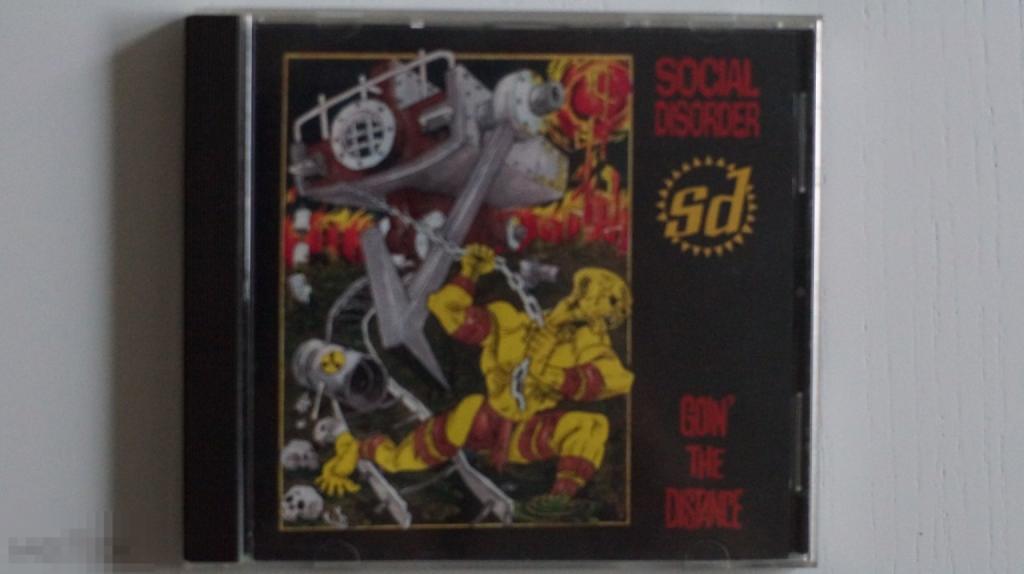 Social Disorder "Goin' The Distance" CD  1995 Hardcore, Crossover