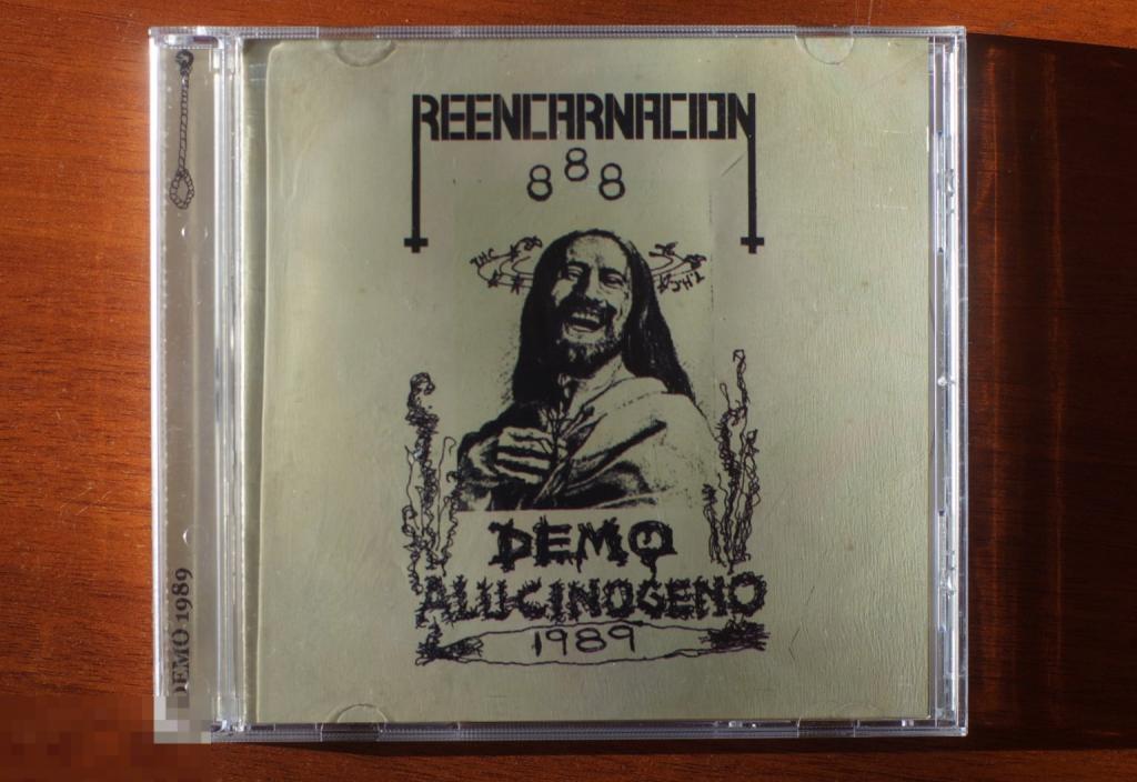 Reencarnacion "Demo Alucinogeno 1989" CD Tanatofobia Productions 2021  Thrash metal Colombia