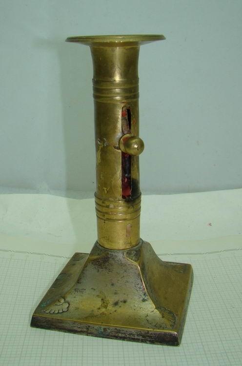 Подсвечник старинный с регулятором (P171)