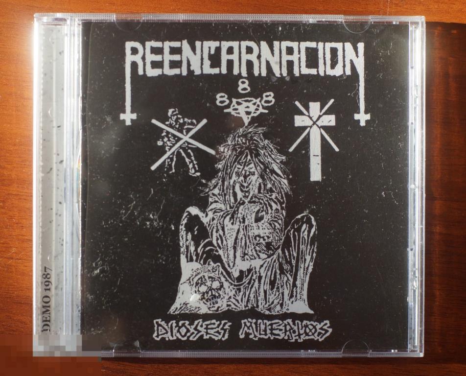 Reencarnacion "Dioses Muertos" CD Tanatofobia Productions 2021  Heavy metal Colombia