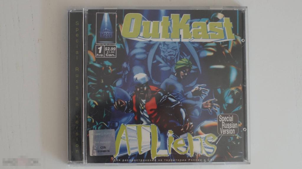 OutKast "ATLiens" CD Special Russian Version Лицензия