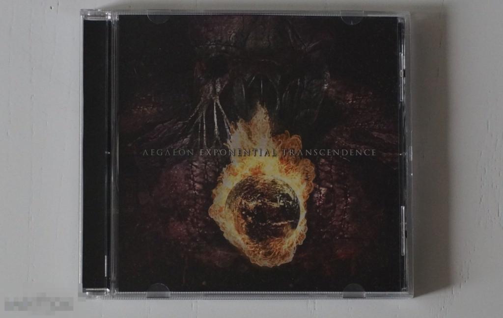 Aegaeon ‎"Exponential Transcendence" CD CDEP 2009 Death metal deathcore