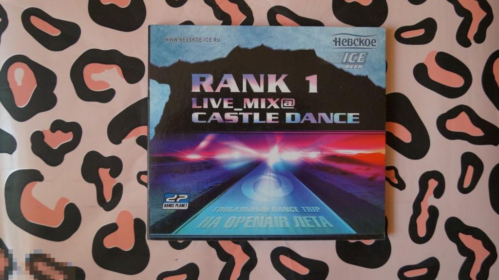 Rank 1 "Live_Mix @ Castle Dance" CD Dance Planet  2005 Trance Digipack