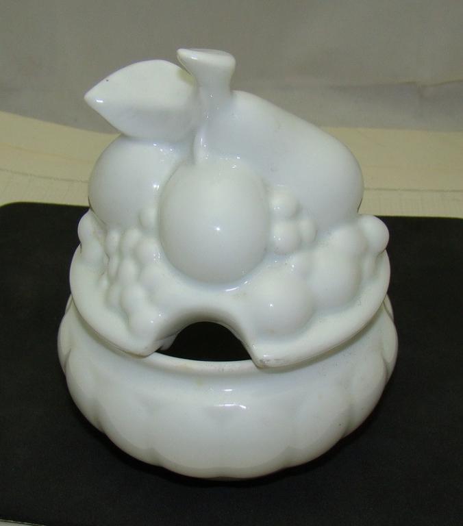 Gerold Porzellan сахарница фарфоровая винтажная Фрукты (Y378)