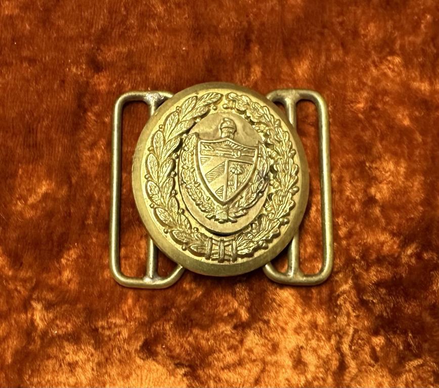 Пряжка для парадного пояса генерала армии Кубы