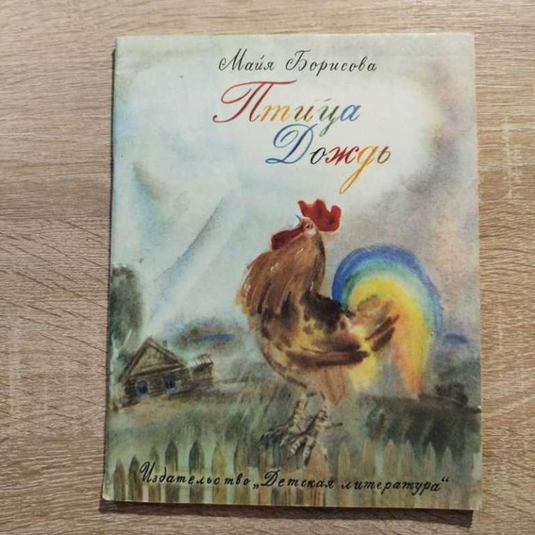 #1702544 Борисова М. Птица дождь Стихи. Рисунки Л. Чепец.