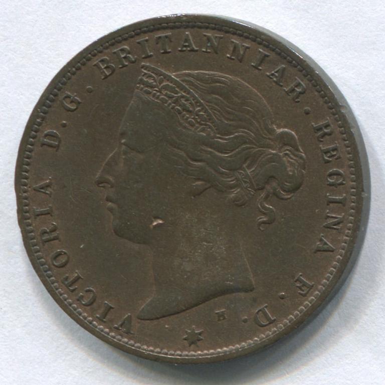 ДЖЕРСИ 1/24 ШИЛЛИНГА 1877 GVF